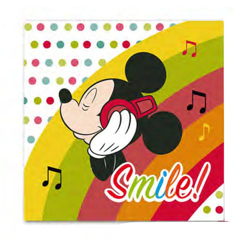 Foto van Disney pyjamakussen mickey mouse 40 x 40 cm polyester