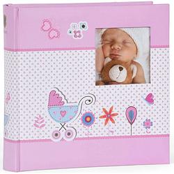 Foto van Henzo fotoalbum - baby moments - slip in 200 - roze