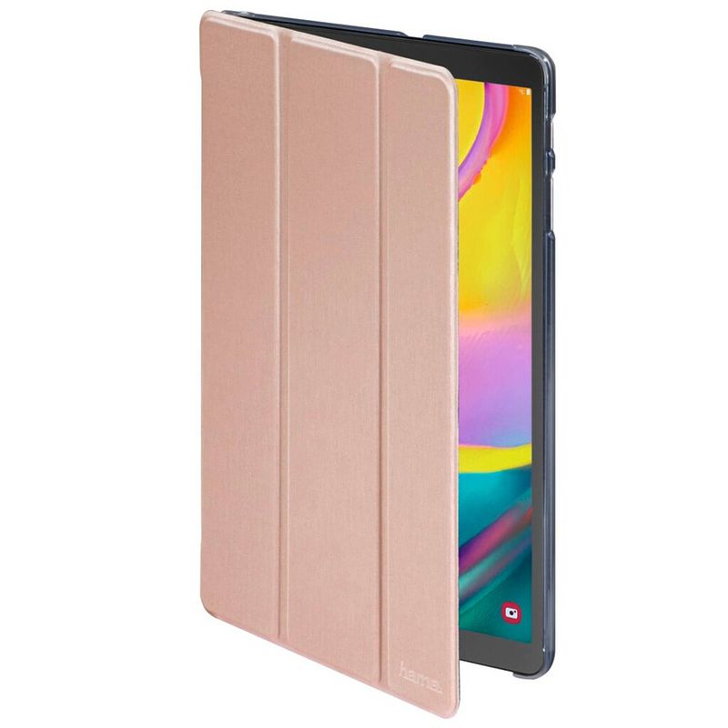 Foto van Hama tablet-case fold clear voor samsung galaxy tab a 10.1 (2019) roségoud