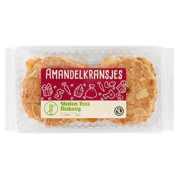 Foto van Gluten free bakery holland amandelkransjes 100g bij jumbo