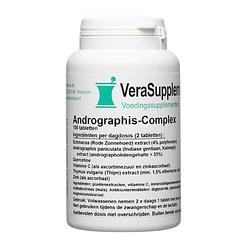 Foto van Verasupplements andrographis complex tabletten