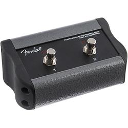 Foto van Fender 2-button footswitch channel reverb acoustic pro/sfx voetschakelaar voor diverse fender versterkers