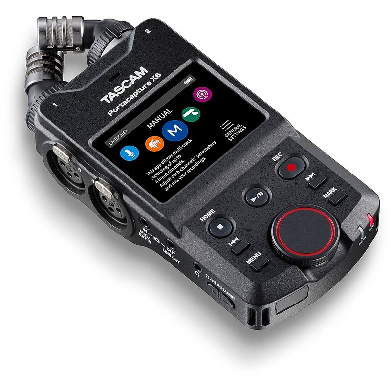 Foto van Tascam portacapture x6 handheld pcm recorder