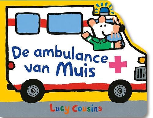 Foto van De ambulance van muis - lucy cousins - hardcover (9789025884543)