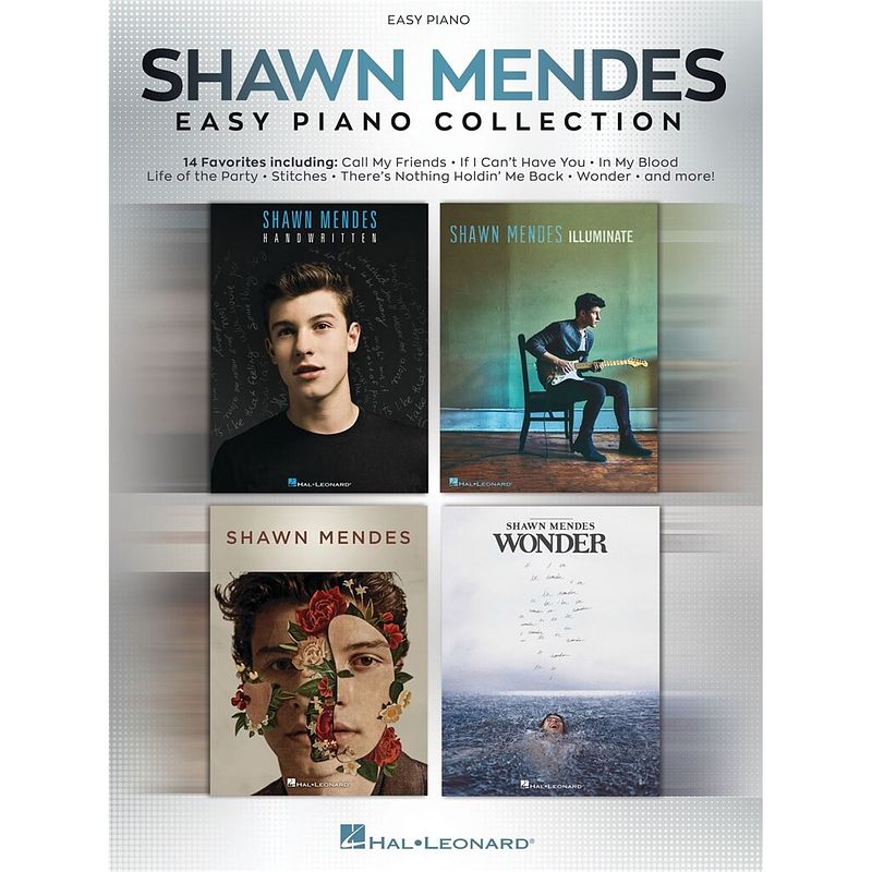 Foto van Hal leonard shawn mendes easy piano collection songboek voor piano