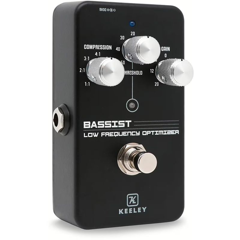 Foto van Keeley bassist compressor limiting amplifier chromalux 2k24 custom shop edition