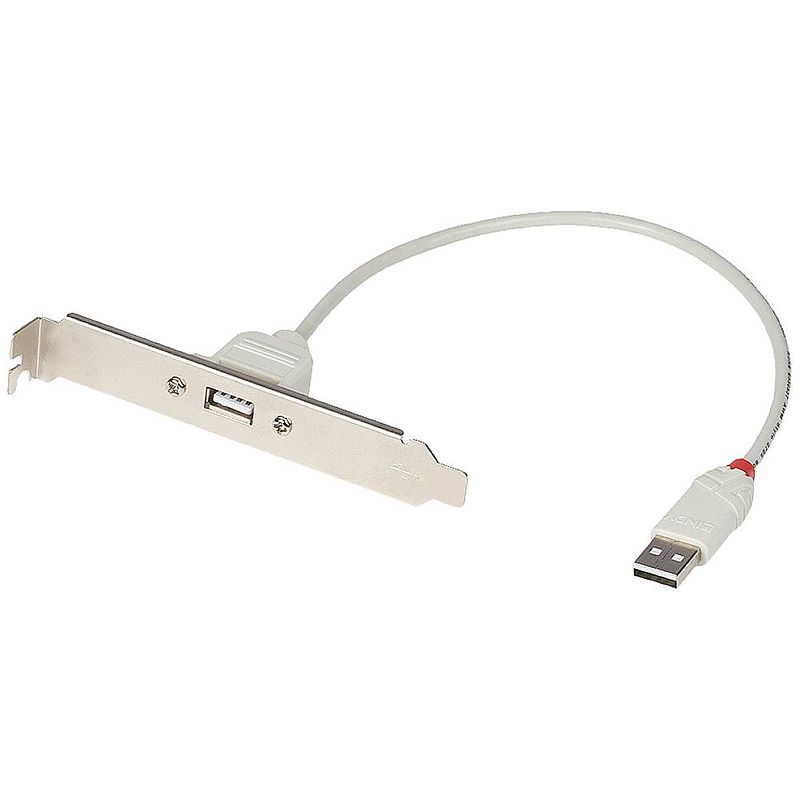 Foto van Lindy usb 1.1 adapter [1x usb 1.1 stekker a - 1x usb 1.1 bus a] lindy