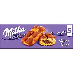 Foto van Milka cake & choc soft chocolade cakejes 5 stuks 175g bij jumbo