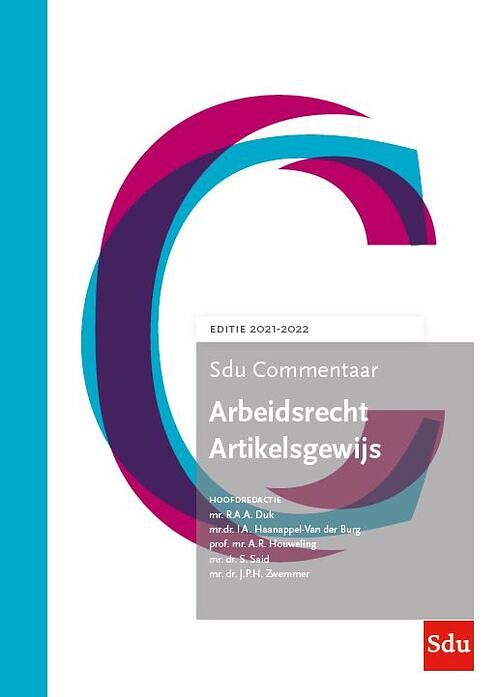 Foto van Sdu commentaar arbeidsrecht artikelsgewijs 2021-2022 - hardcover (9789012407168)