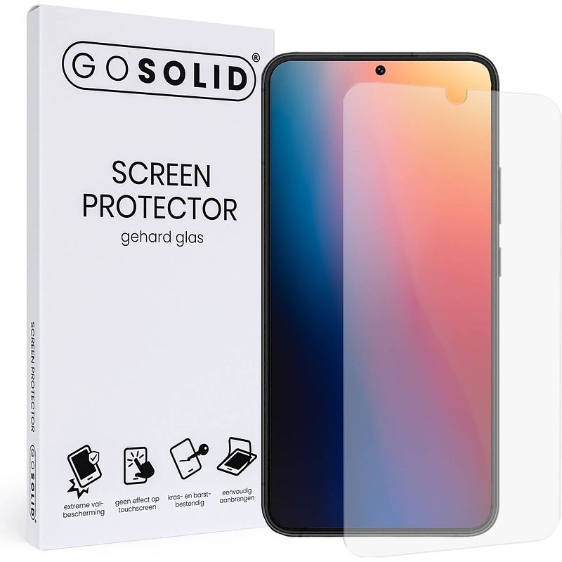 Foto van Go solid! screenprotector voor samsung galaxy a82 5g/quantm 2 5g