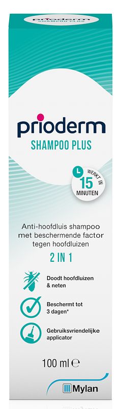 Foto van Prioderm shampoo plus tegen luizen en neten, 100ml bij jumbo