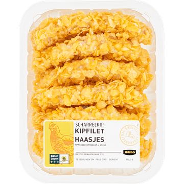 Foto van Jumbo scharrelkip kipfilethaasjes 300g