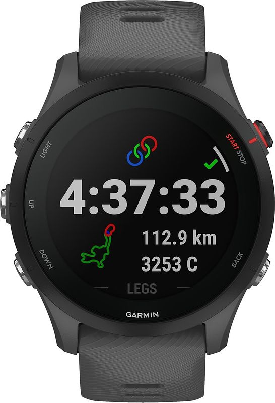 Foto van Garmin forerunner 255 sporthorloge grijs