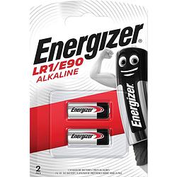 Foto van Energizer batterij alkaline lr1/e90, blister van 2 stuks 10 stuks