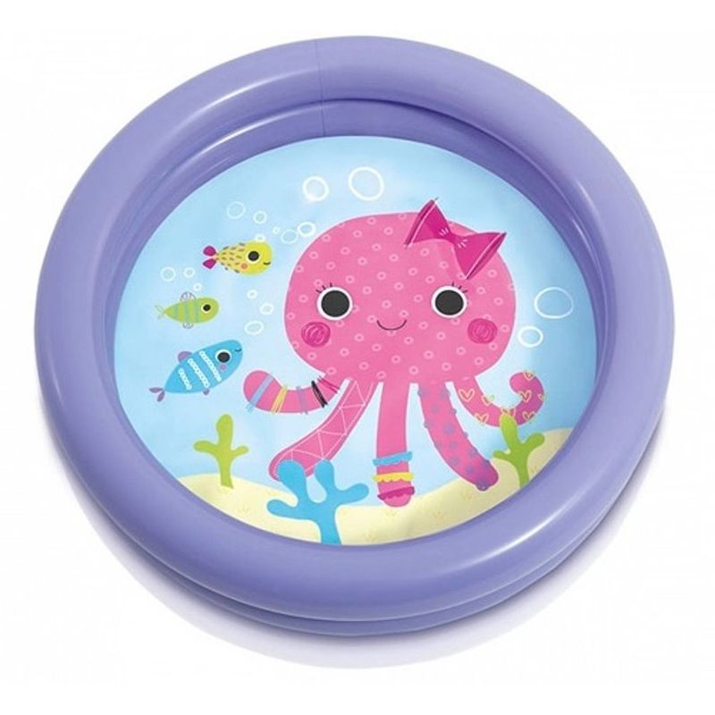 Foto van Intex opblaaszwembad octopus 59409np 61 x 61 x 15 cm pvc paars