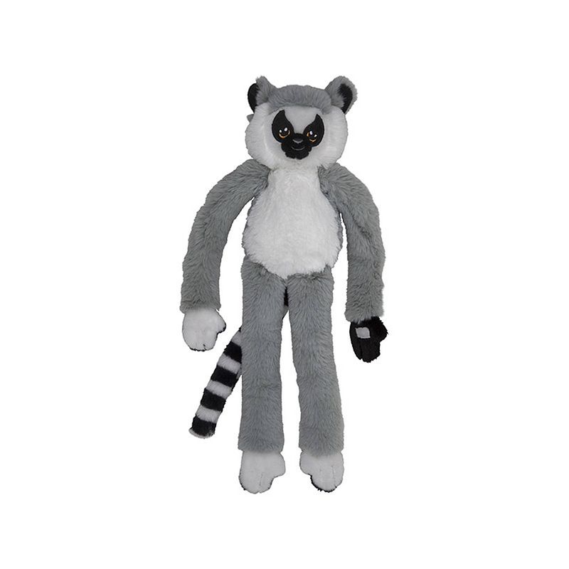 Foto van Pluche dieren knuffels hangende ringstaart maki aap van 48 cm - knuffeldier