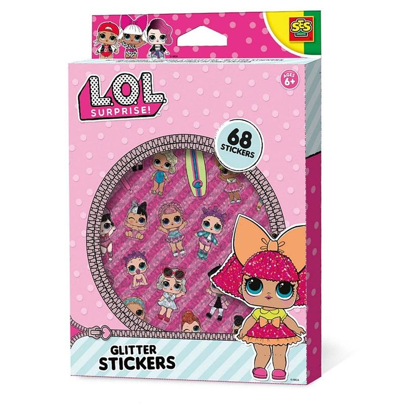 Foto van Ses l.o.l. surprise glitter stickers