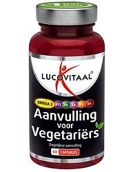 Foto van Lucovitaal aanvulling voor vegetariërs capsules