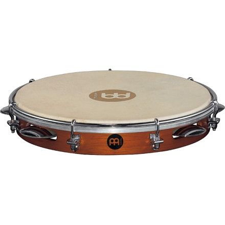 Foto van Meinl pa12cn-m traditional wood pandeiro