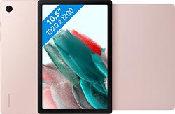 Foto van Samsung galaxy tab a8 64gb wifi roségoud + book case roze