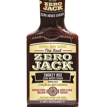 Foto van Remia zero jack smokey bbq sauce 450ml bij jumbo