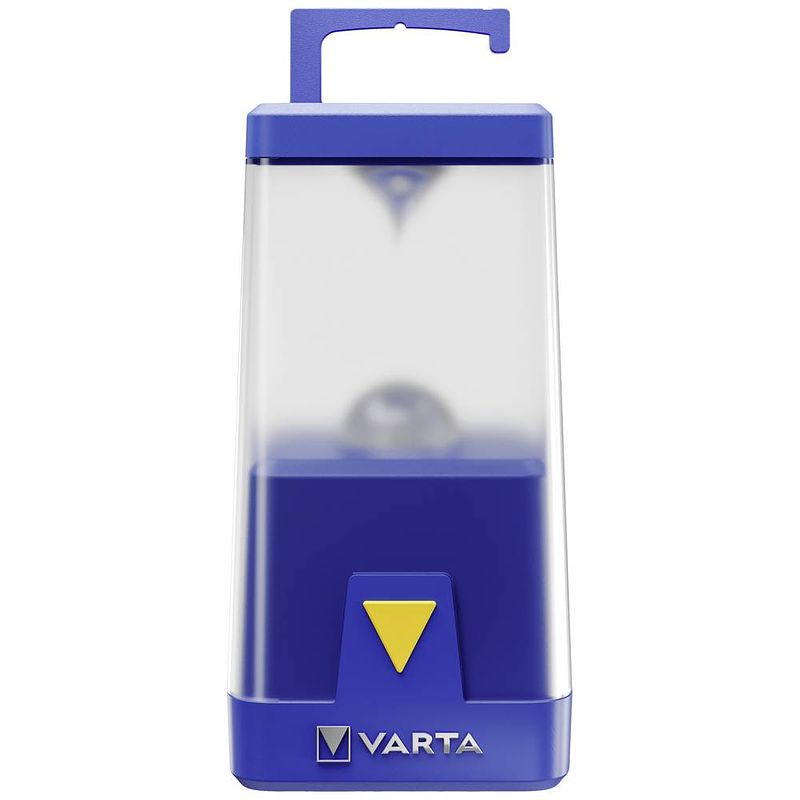 Foto van Varta 17666101111 outdoor ambiance l20 campinglantaarn led 400 lm werkt op batterijen blauw