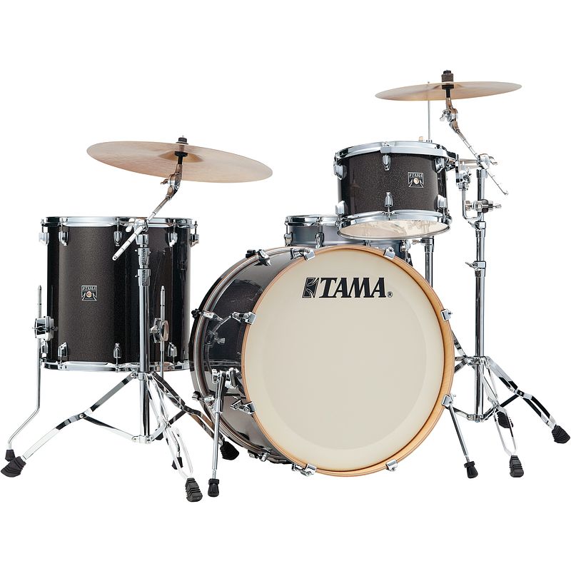 Foto van Tama ck32rzs-mgd superstar classic midnight gold sparkle 3-delige shellset