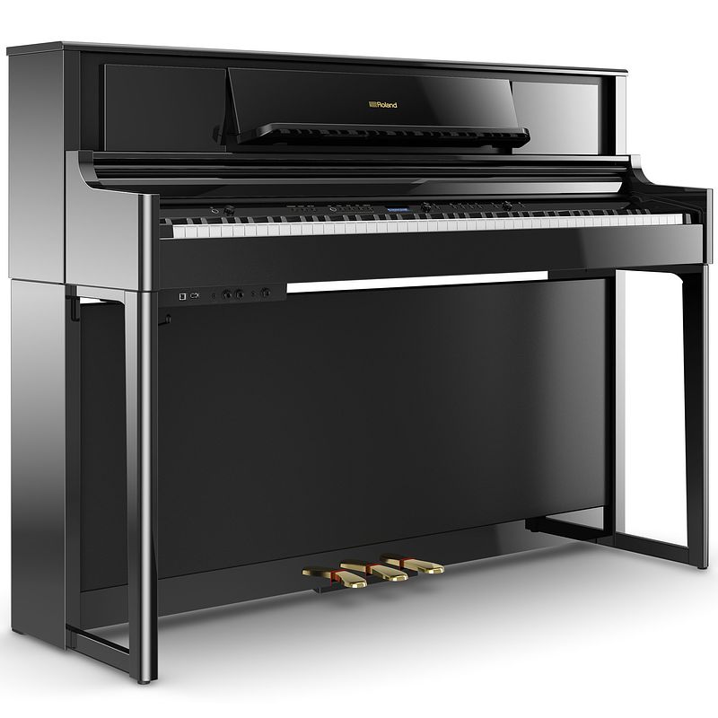 Foto van Roland lx705-pe digitale piano polished ebony