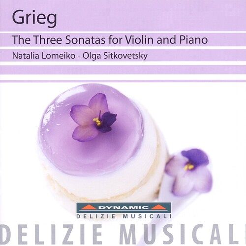 Foto van Grieg: sonatas for violin and piano - cd (8007144680169)