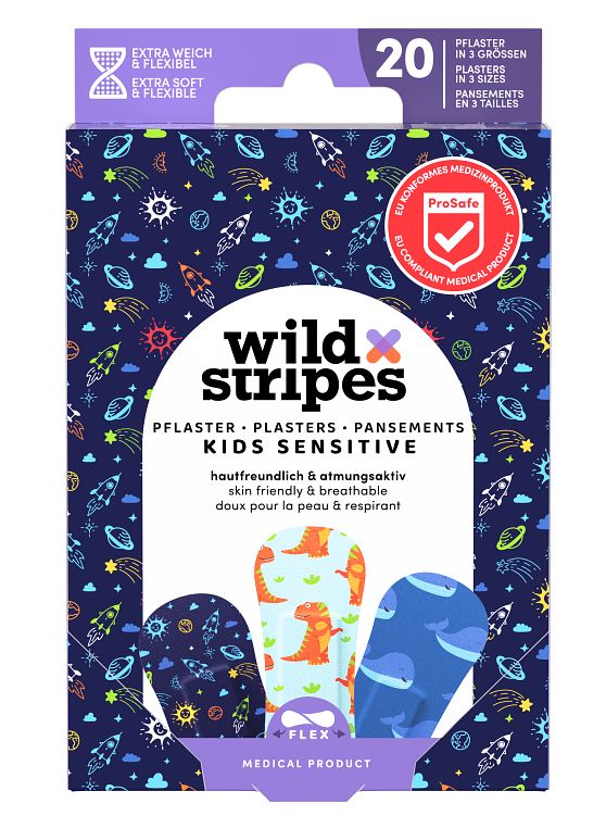 Foto van Wild stripes pleister kinder space