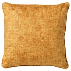 Foto van Dutch decor sammy - sierkussen met patroon golden glow 45x45 cm - geel - geel