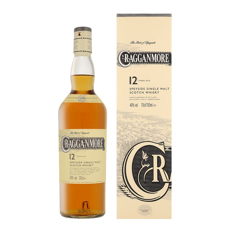 Foto van Cragganmore 12 years 70cl whisky