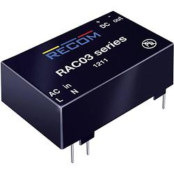 Foto van Recom rac03-24sc ac/dc printnetvoeding 24 v/dc 0.125 a 3 w