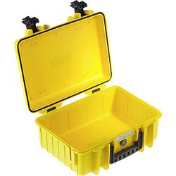 Foto van B & w international outdoor-koffer outdoor.cases typ 4000 16.6 l (l x b x h) 265 x 420 x 180 mm geel 4000/y