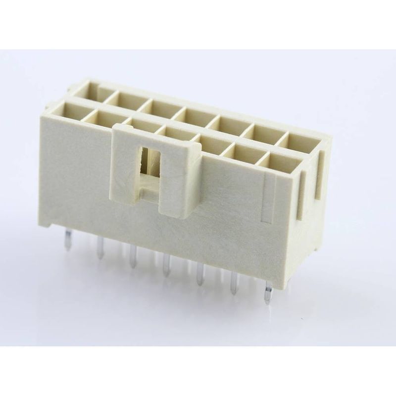 Foto van Molex 1722982114 female header, inbouw (standaard) totaal aantal polen: 14 rastermaat: 3.50 mm 1 stuk(s) tray