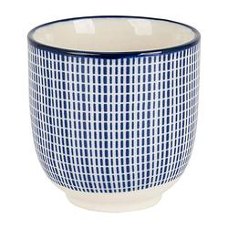 Foto van Cup blue print - stripes - 150 ml