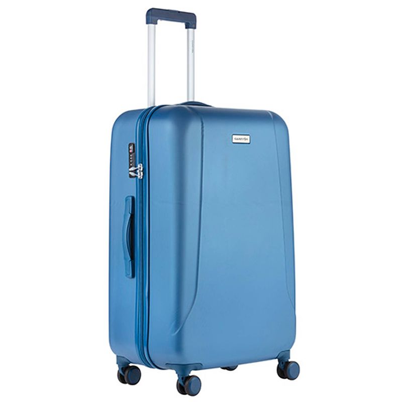 Foto van Carryon skyhopper reiskoffer 78cm tsa reistrolley met okoban dubbele wielen blauw