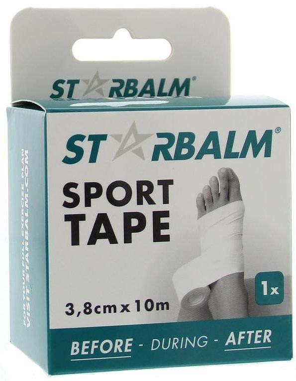 Foto van Star balm sport tape 3.8cm x 10m