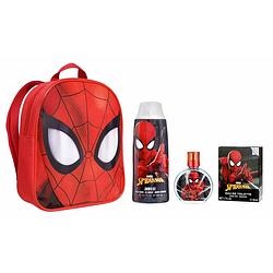 Foto van Spider-man geschenkset - eau de toilette 50 ml & douchegel 300 ml - met rugzak