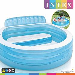 Foto van Intex swim center opblaaszwembad family lounge pool 57190np
