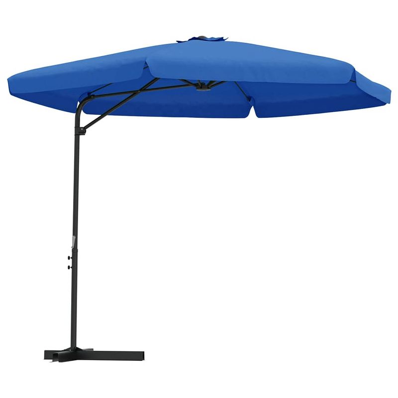 Foto van The living store parasol harmonia - tuinparasol - 300 x 250 cm - uv-beschermend polyester - stalen paal