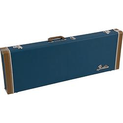 Foto van Fender classic series strat/tele case lake placid blue koffer voor elektrische gitaar