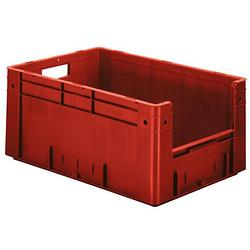 Foto van Vtk 600/270-4 stapelbak geschikt voor levensmiddelen (l x b x h) 600 x 400 x 270 mm rood 2 stuk(s)