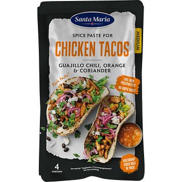 Foto van Santa maria taco kruidenpasta chicken 100g bij jumbo