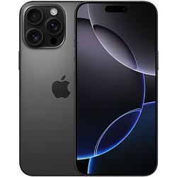 Foto van Apple iphone 16 pro max 256gb titanium smartphone zwart