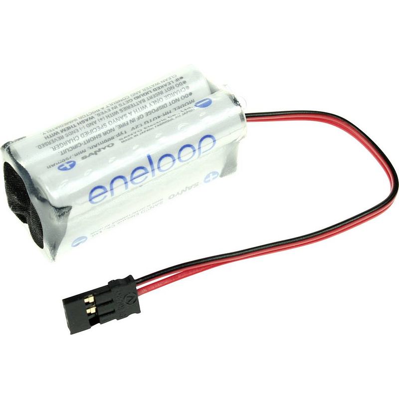 Foto van Panasonic eneloop würfel f2x2 accupack aantal cellen: 4 batterijgrootte: aaa (potlood) kabel, stekker nimh 4.8 v 750 mah