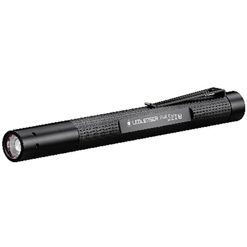 Foto van Ledlenser 502177 p4r core penlight werkt op een accu led 154 mm zwart