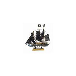 Foto van Miniatuur piratenbootje 16 cm - beeldjes