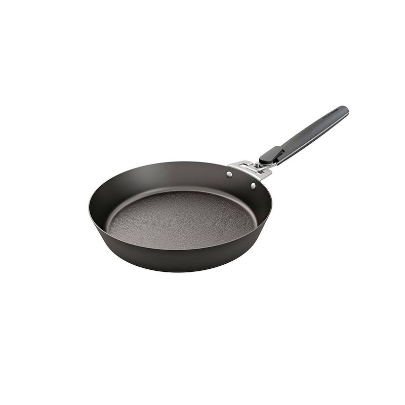 Foto van Outdoor chef black line carbonstaal pan ø 28 cm