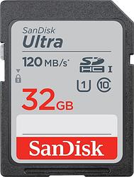 Foto van Sandisk sdhc ultra 32gb 120mb/s